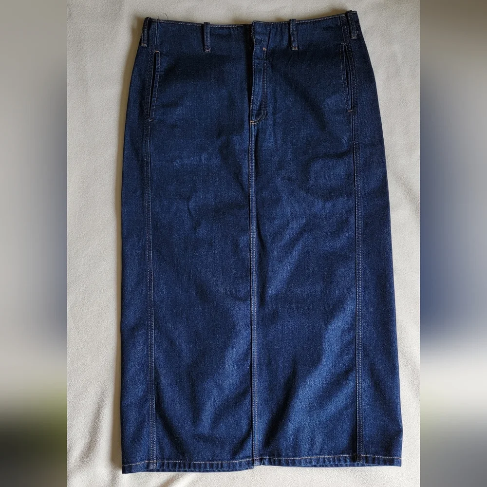 Zara/Massimo Dutti Denim Skirt, size 12 - Picture 6 of 16